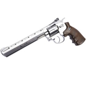 Dan Wesson 8 Inch 4,5mm Revolver Silver - Full Metal