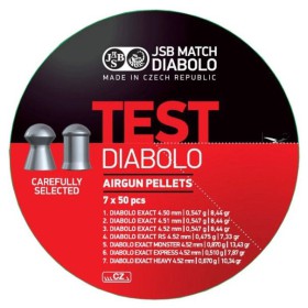 JSB Exact Test 4,5mm - 7x50pcs