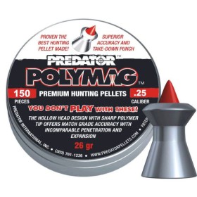 JSB Polymag Predator 6,35mm - 150pcs