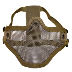 Mil-Tec Half Face Mesh Mask - Coyote