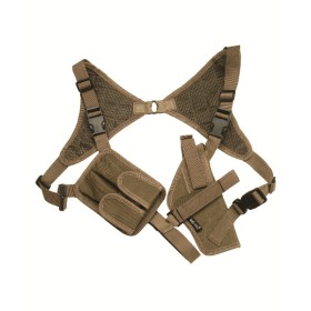 Mil-Tec Shoulder Holster Cordura - Coyote