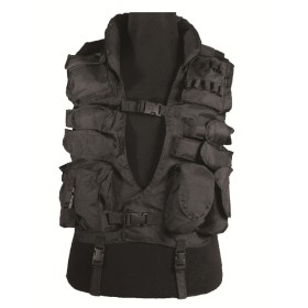 Mil-Tec Hong Kong Swat Tactical Vest - Black
