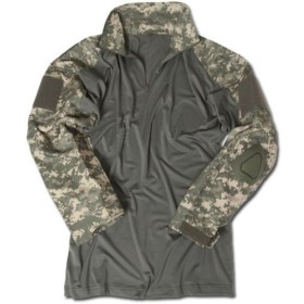 Mil-Tec Tactical Warrior Shirt w/ Elbow Pads - ACU