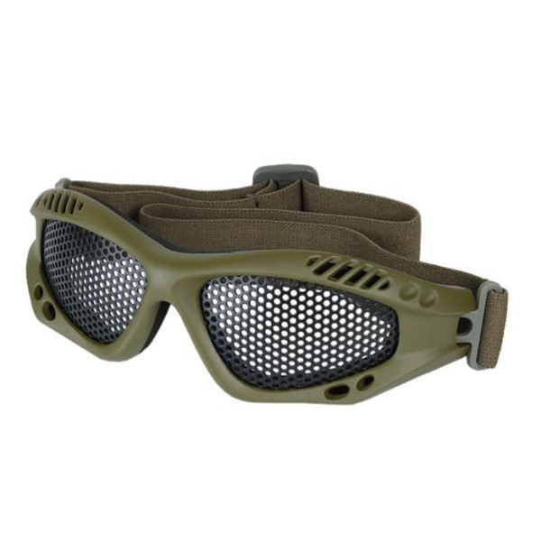 Mil-Tec Metal Mesh Goggle - Olive