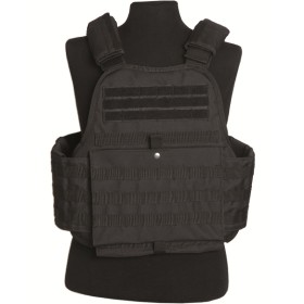 Mil-Tec Plate Carrier Vest - Black