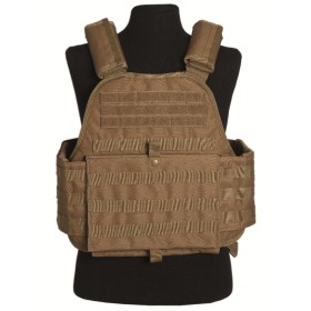 Mil-Tec Plate Carrier Vest - Coyote