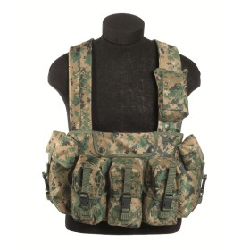 Mil-Tec Chest Rig 6 Pocket - Marpat