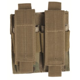 Mil-Tec Double Pistol Magazine Pouch - Multicam