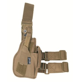 Mil-Tec Tactical Leg Pistol Holster - Coyote