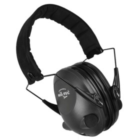 Mil-Tec Electronic Earmuff - Black