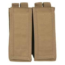Mil-Tec Double AK47 Magazine Pouch - Coyote