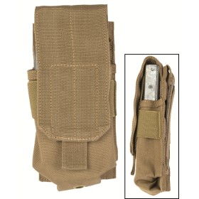 Mil-Tec Single M4/M16 Magazine Pouch - Coyote