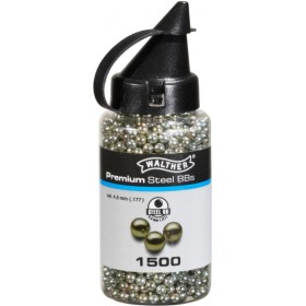Walther 4,5mm 0,36g Steel BBs 1500pcs