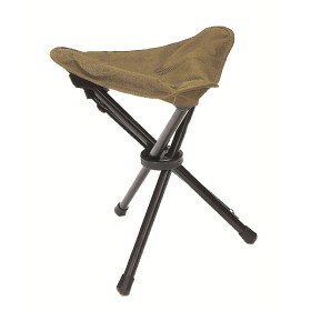 Mil-Tec Folding Stool 3 Leg - Coyote