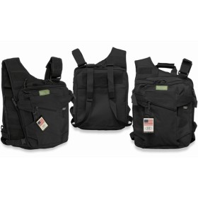 MFH Vest / Backpack / Handbag - Black