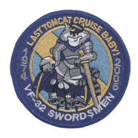 Embroidery VF 32 Swordsmen Velcro Patch