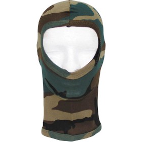 MFH Balaclava One Hole Cotton - Woodland