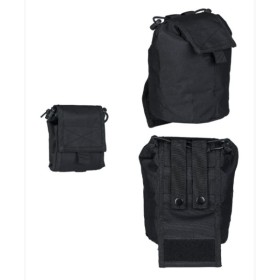 Mil-Tec Empty Shell Pouch Collapsible - Black