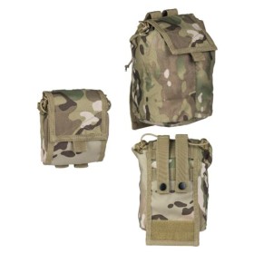 Mil-Tec Empty Shell Pouch Collapsible - Multicam