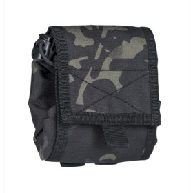 Mil-Tec Empty Shell Pouch Collapsible - Multicam Black