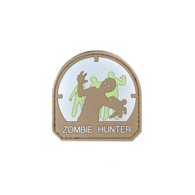 PVC Zombie Hunter Velcro Patch 1
