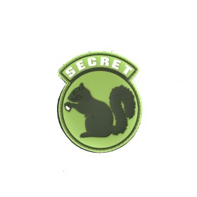 PVC Secret Squirrel Velcro Patch