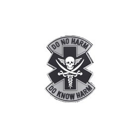 PVC (DO NO HARM) Velcro Patch 1