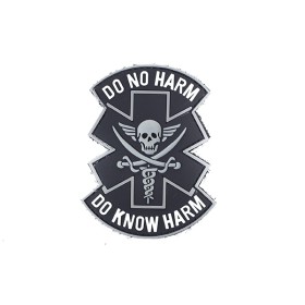 PVC (DO NO HARM) Velcro Patch 3