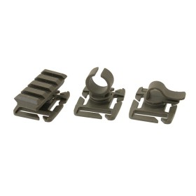 Molle Attachment Clip Pack - Olive