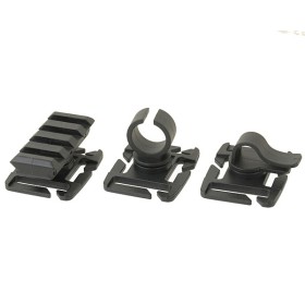 Molle Attachment Clip Pack - Black