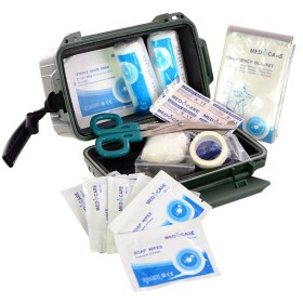 Mil-Tec First Aid Kit Waterproof - Olive