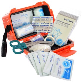 Mil-Tec First Aid Kit Waterproof - Orange