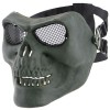MFH Skull Skeleton Protector Mask - Olive