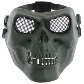MFH Skull Skeleton Protector Mask - Olive