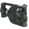 MFH Skull Skeleton Protector Mask - Olive