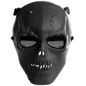 MFH Skull Skeleton Full Protector Mask - Black