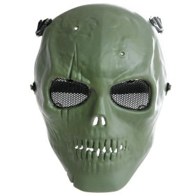MFH Skull Skeleton Full Protector Mask - Olive