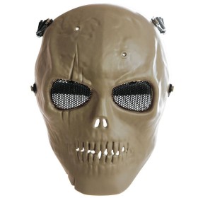 MFH Skull Skeleton Full Protector Mask - Coyote