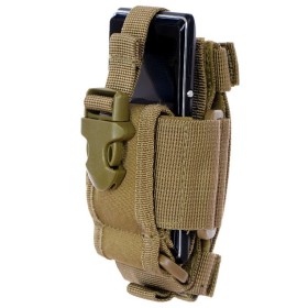 MFH Radio / Phone Holder Resizable - Coyote