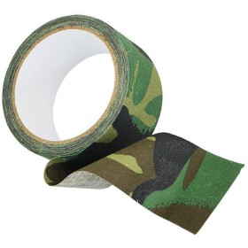 Mil-Tec Adhesive Tape (10m) Woodland