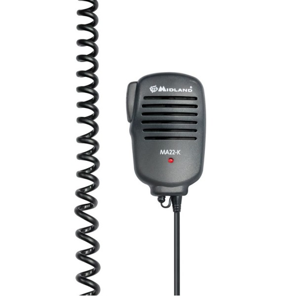 Midland MA 22-LK Speaker Mike (LK-Type Plug, 2 Pin)