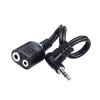 Alan Adapter 2-Pin to 1-Pin 3,5mm