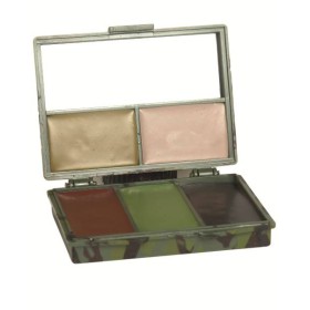 Mil-Tec 5 Colors Face Paint Set w/ Mirror