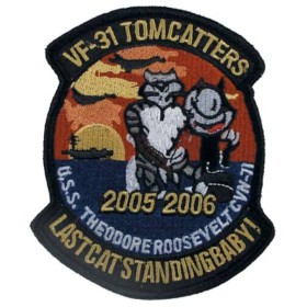 Embroidery VF 31 Tomcatters Patch
