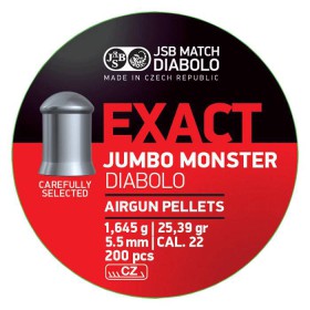 JSB Exact Jumbo Monster 5,52mm (1,645g) 200pcs
