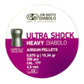 JSB Ultra Shock Heavy 4,52mm (0,670g) 350pcs
