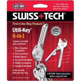 Swiss Tech Utili Key 6in1 Multi Tool