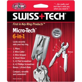 Swiss Tech Micro Tech 6in1 Multi Tool