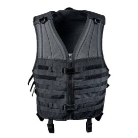 Mil-Tec Molle Carrier Vest - Black