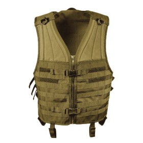 Mil-Tec Molle Carrier Vest - Coyote